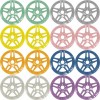 Pastellserie Farben - 4er Set + gratis Fächerschablone und Microfasertuch (€35,56/l)