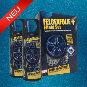 FELGENFOLIE+ Effekt Set, 2 x 400 ml, Kristalleffekt, Green Earth Crystal Effect (€44,99/l)