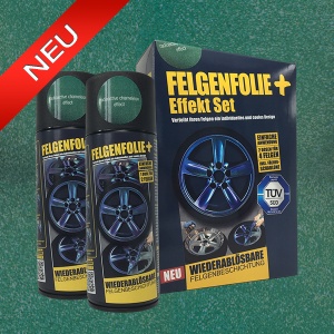 FELGENFOLIE+ Effekt Set, 2 x 400 ml, Chamäleon, Radioactive Chameleon Effect (€44,99/l)