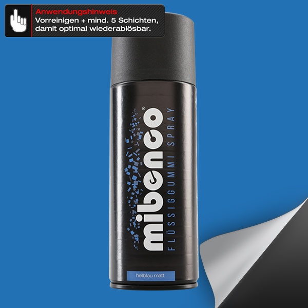 Flüssiggummi SPRAY, 400 ml, hellblau matt (€42,25/l)