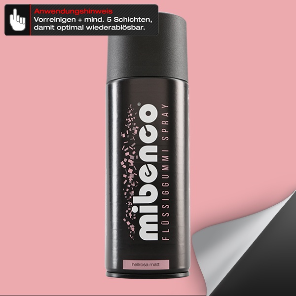 Flüssiggummi SPRAY, 400 ml, hellrosa matt (€42,25/l)