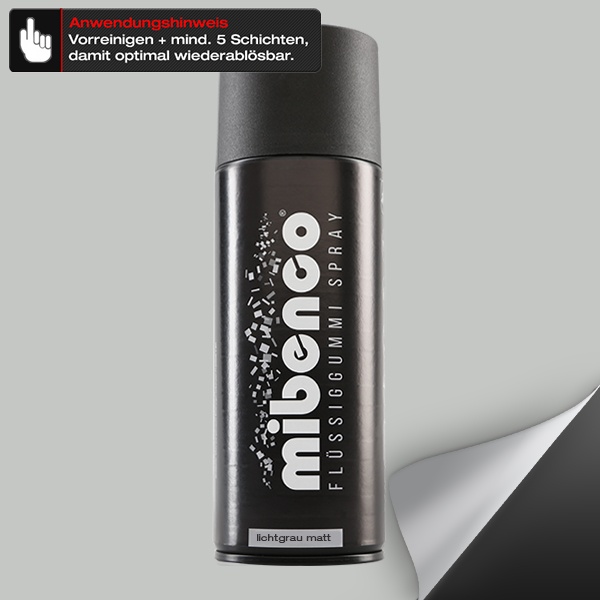 Flüssiggummi SPRAY, 400 ml, lichtgrau matt (€42,25/l)