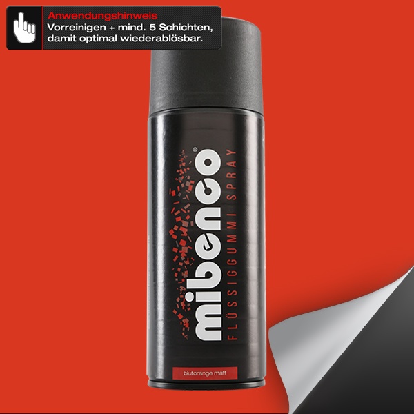 Flüssiggummi SPRAY, 400 ml, blutorange matt (€42,25/l)