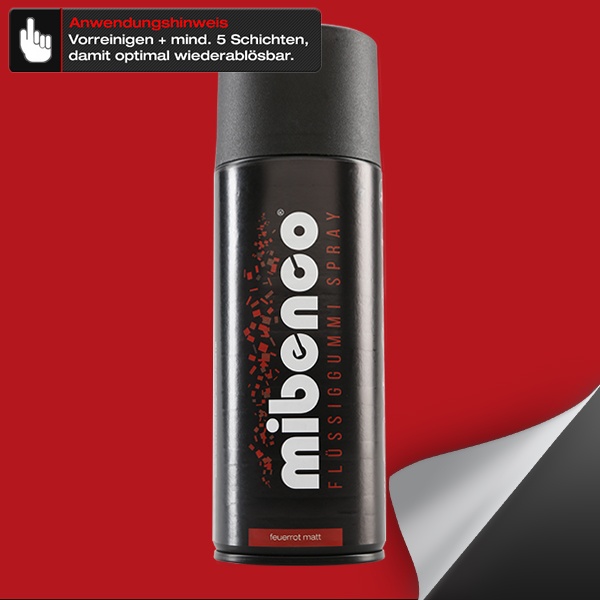 Flüssiggummi SPRAY, 400 ml, feuerrot matt (€42,25/l)