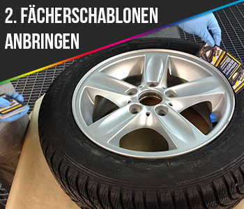 Felgen mit Sprühfolie beschichten Schritt-2
